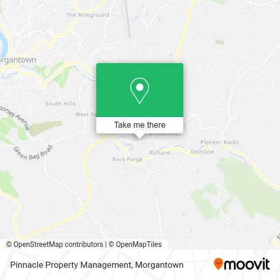 Pinnacle Property Management map
