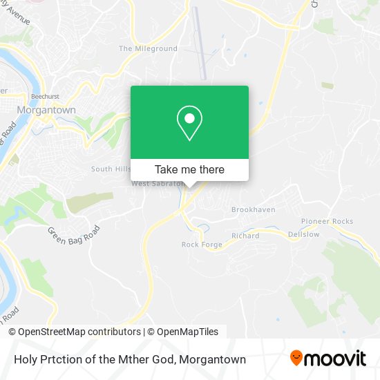 Mapa de Holy Prtction of the Mther God