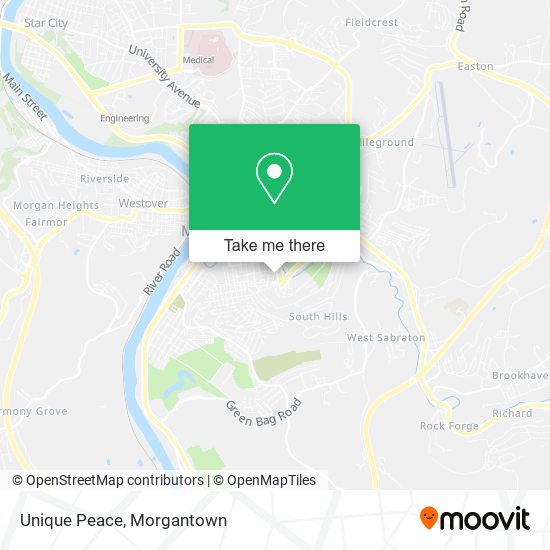 Mapa de Unique Peace