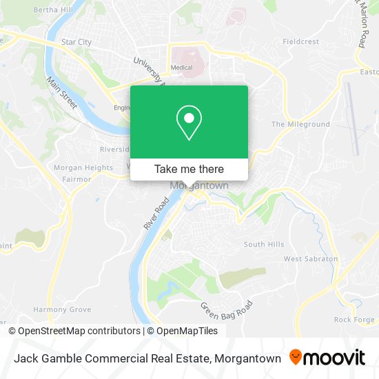 Mapa de Jack Gamble Commercial Real Estate