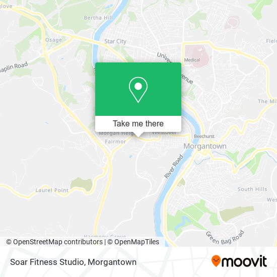 Soar Fitness Studio map