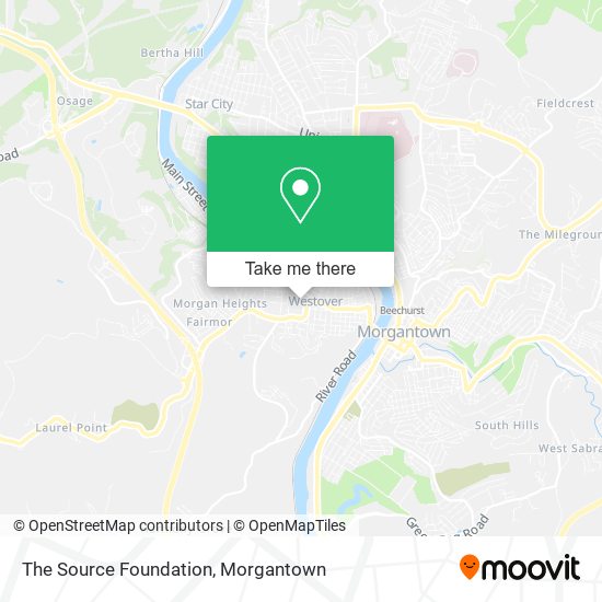 The Source Foundation map