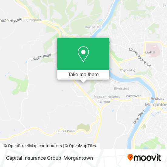 Capital Insurance Group map