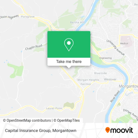 Capital Insurance Group map