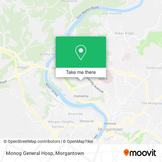 Mapa de Monog General Hosp