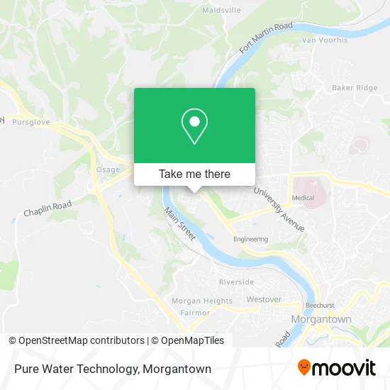 Pure Water Technology map