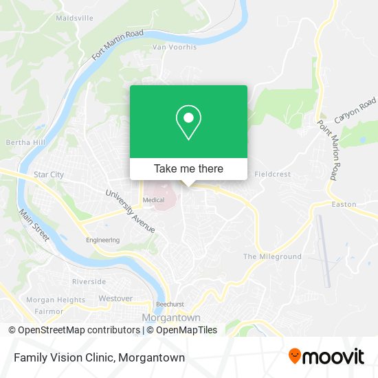 Family Vision Clinic map
