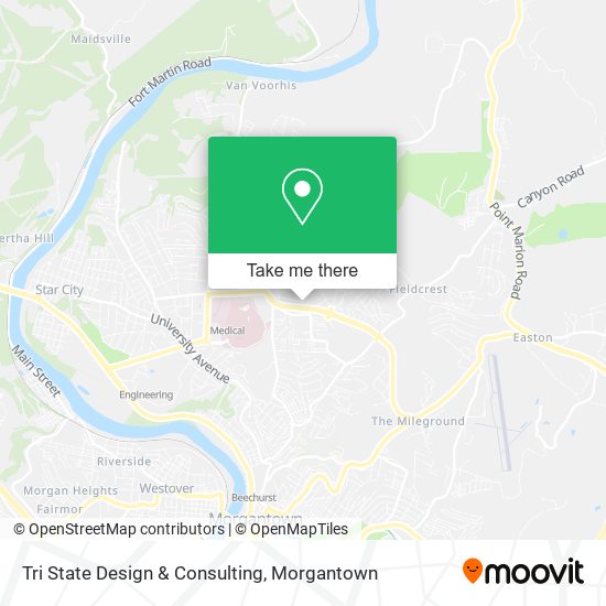 Mapa de Tri State Design & Consulting