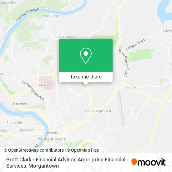 Brett Clark - Financial Advisor, Ameriprise Financial Services map