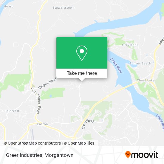 Mapa de Greer Industries