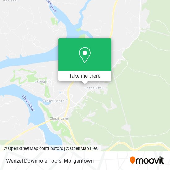 Wenzel Downhole Tools map