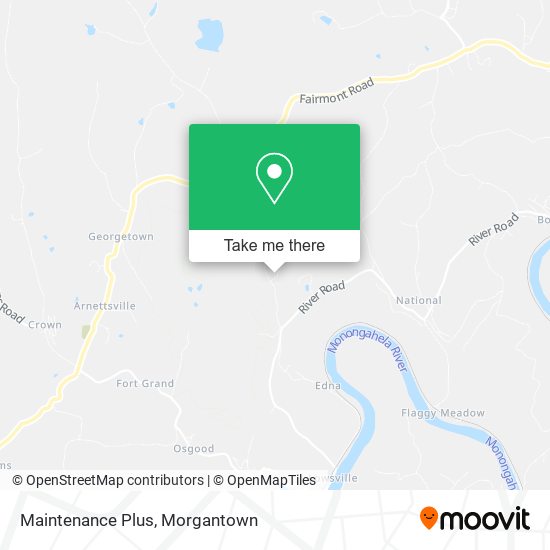 Maintenance Plus map