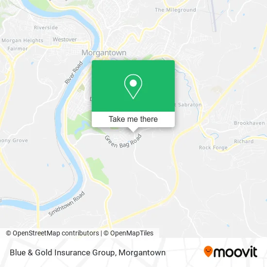 Blue & Gold Insurance Group map