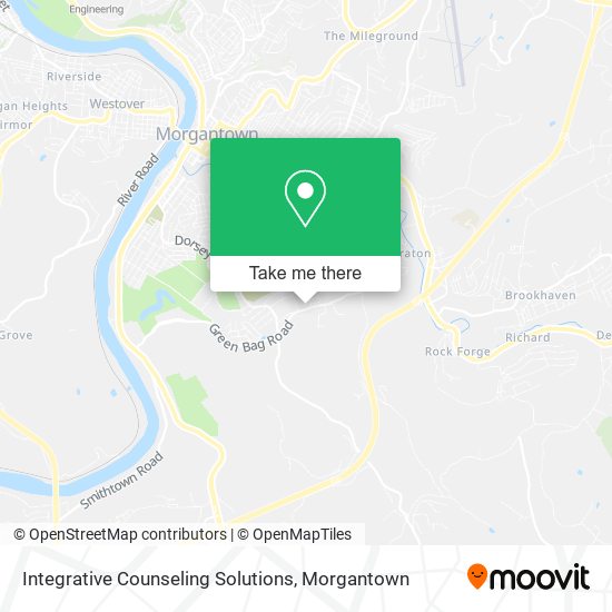 Integrative Counseling Solutions map