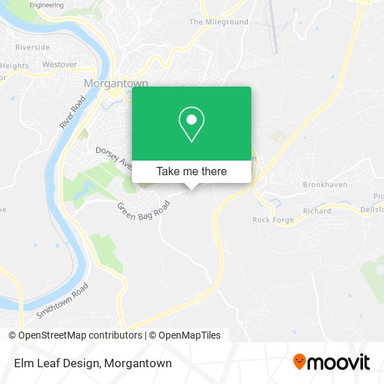Mapa de Elm Leaf Design