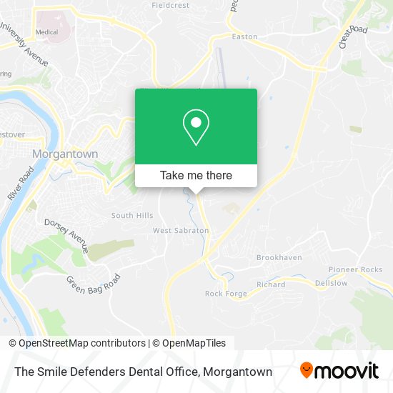 The Smile Defenders Dental Office map