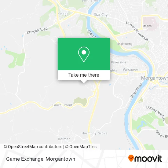 Game Exchange map