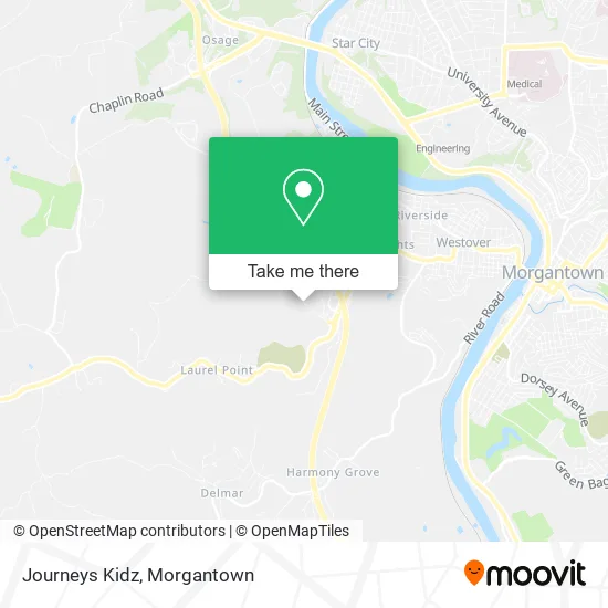 Journeys Kidz map