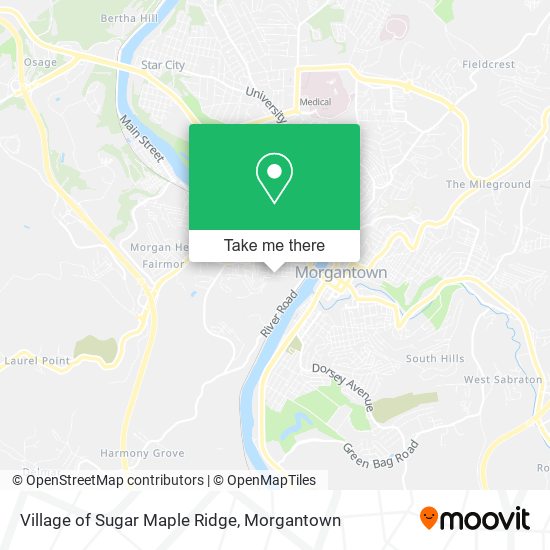 Mapa de Village of Sugar Maple Ridge