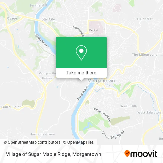 Village of Sugar Maple Ridge map