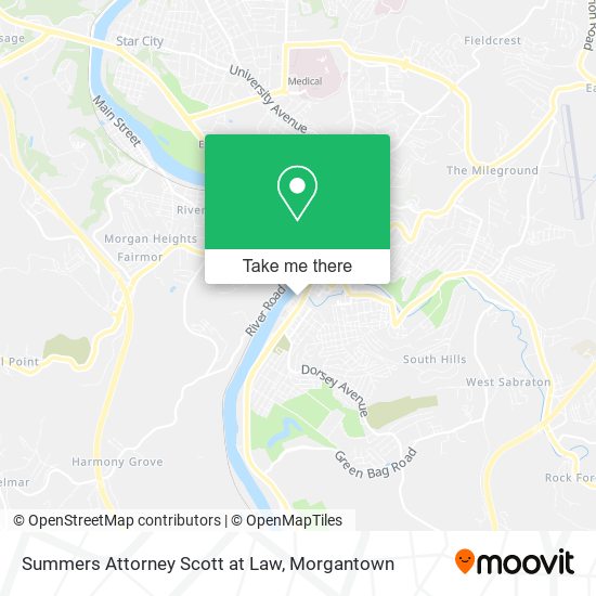 Mapa de Summers Attorney Scott at Law