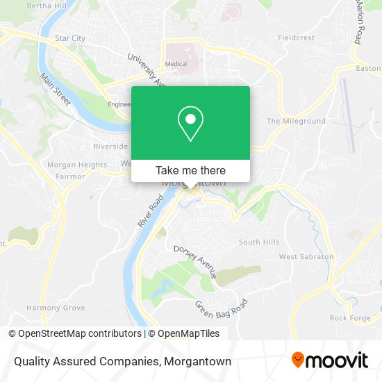 Mapa de Quality Assured Companies