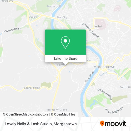 Lovely Nails & Lash Studio map