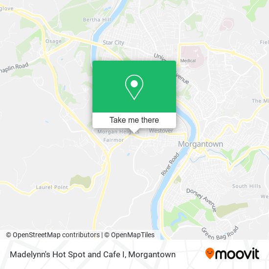 Madelynn's Hot Spot and Cafe I map