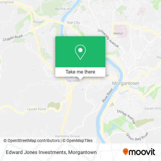 Mapa de Edward Jones Investments