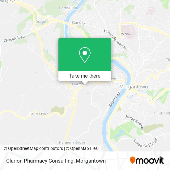 Mapa de Clarion Pharmacy Consulting