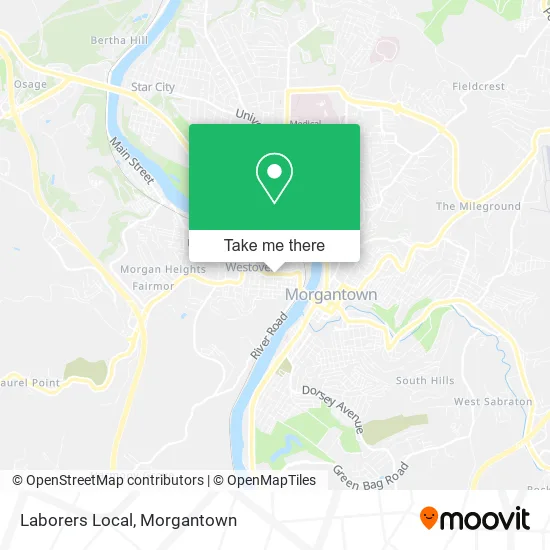 Mapa de Laborers Local
