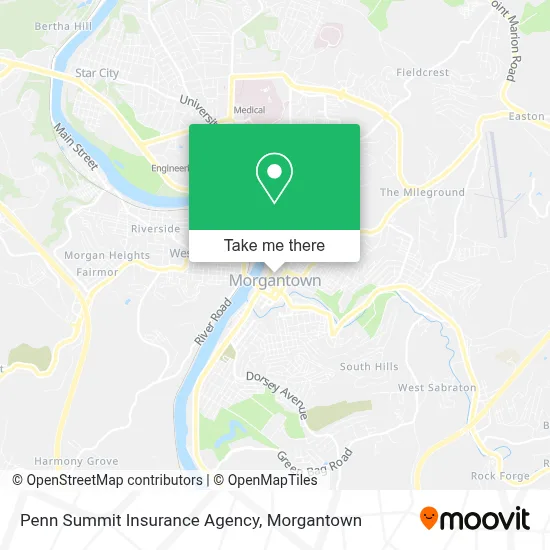 Penn Summit Insurance Agency map