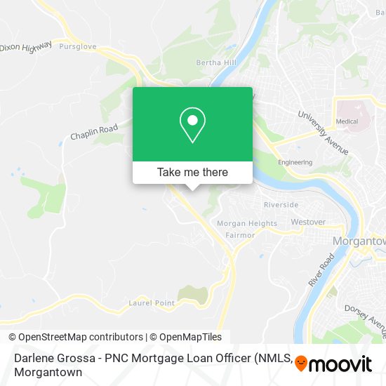 Darlene Grossa - PNC Mortgage Loan Officer map