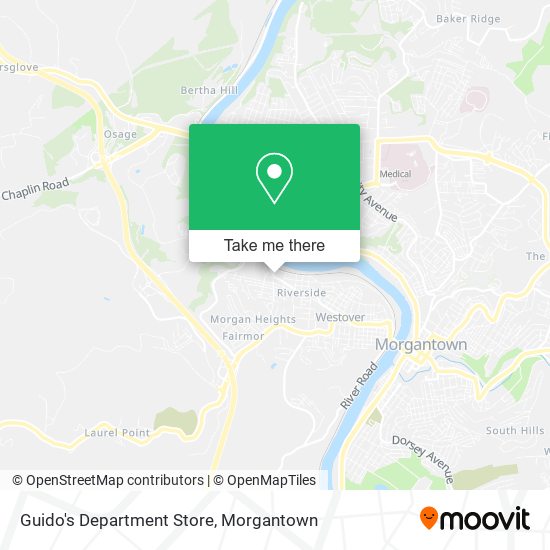 Guido's Department Store map