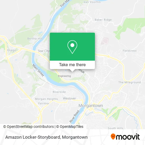 Amazon Locker-Storyboard map