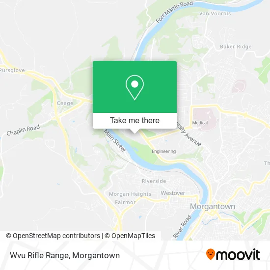 Mapa de Wvu Rifle Range
