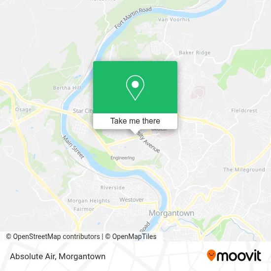 Absolute Air map