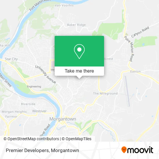 Premier Developers map