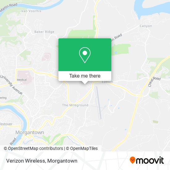 Verizon Wireless map