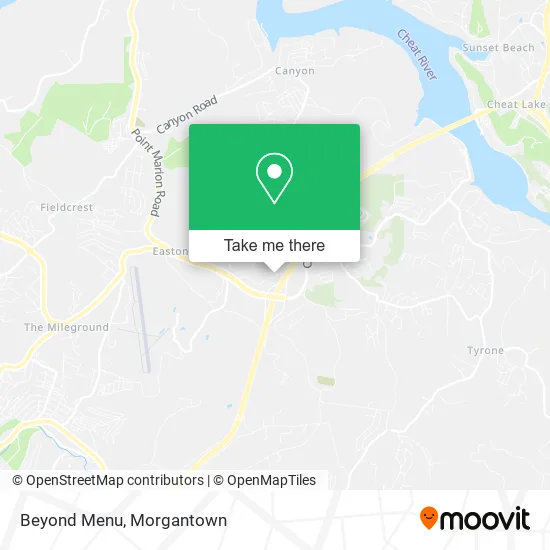 Mapa de Beyond Menu