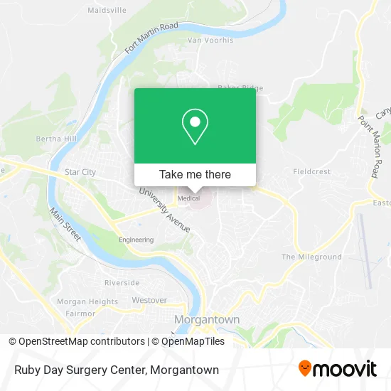 Mapa de Ruby Day Surgery Center