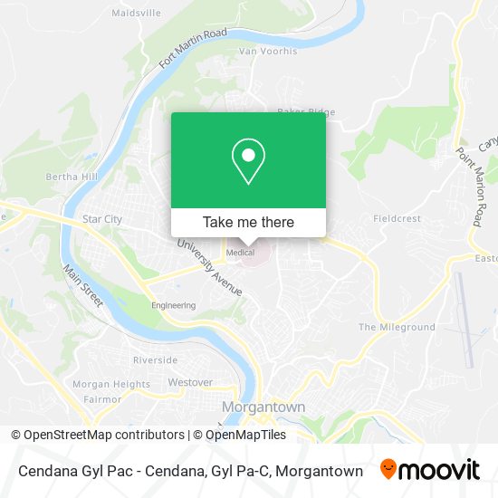 Cendana Gyl Pac - Cendana, Gyl Pa-C map