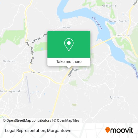 Legal Representation map