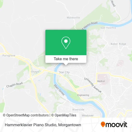 Hammerklavier Piano Studio map