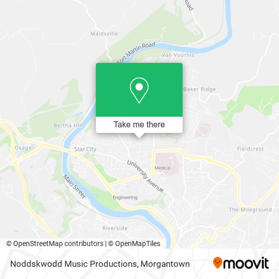 Mapa de Noddskwodd Music Productions