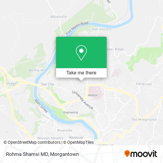 Rohma Shamsi MD map