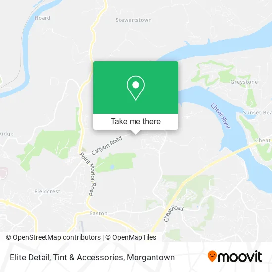 Elite Detail, Tint & Accessories map