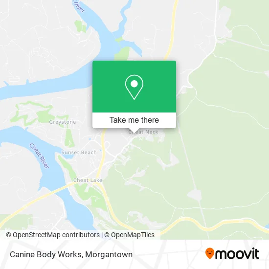 Canine Body Works map