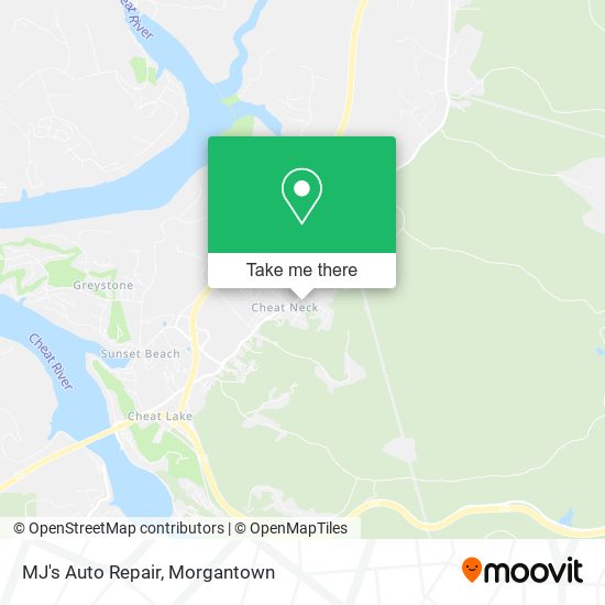 MJ's Auto Repair map
