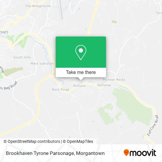 Brookhaven Tyrone Parsonage map